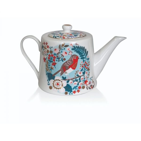 Tipperary Birdy Robin and Blue Tit Tea Pot