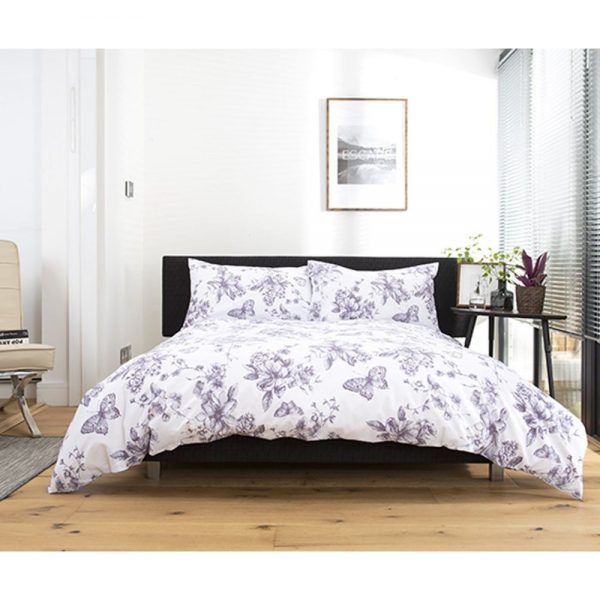 Atlantique Jardin Heather Double Duvet Set