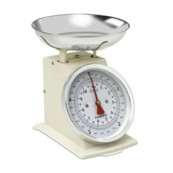 Terraillon Traditional Kitchen Scales 5KG Cream