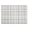 Checks Natural 6 Piece Placemat & Coaster Set