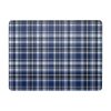 Checks Blue Black 6 Piece Placemat & Coaster Set