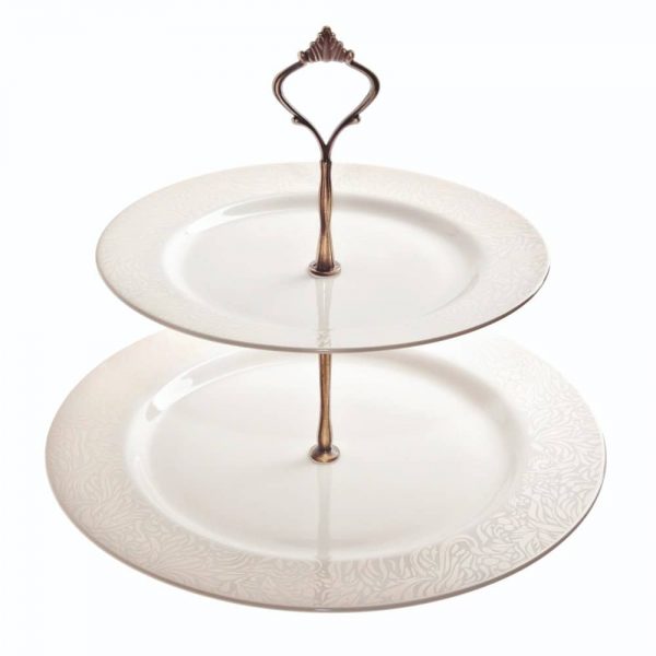 Monsoon Lucille Gold Cake Stand