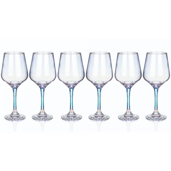 Newgrange Unicorn Lustre Wines Set 6 425cc