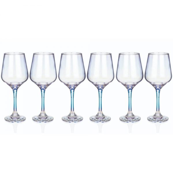 Newgrange Unicorn Lustre Wines Set 6 425cc