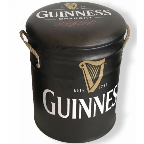 Guinness Metal Stool Large 36x44cm