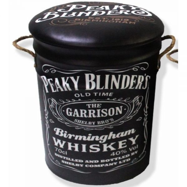 Peaky Blinders Metal Stool Large 36x44cm