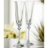 Galway Crystal Liberty Flute Pair