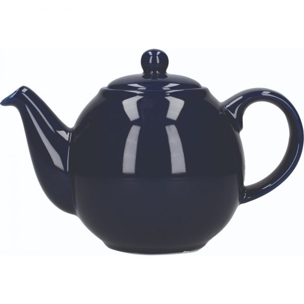 London Pottery Globe 2 Cup Teapot Cobalt Blue