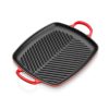 Le Creuset Shllow Rectangular Grill 30cm Cerise