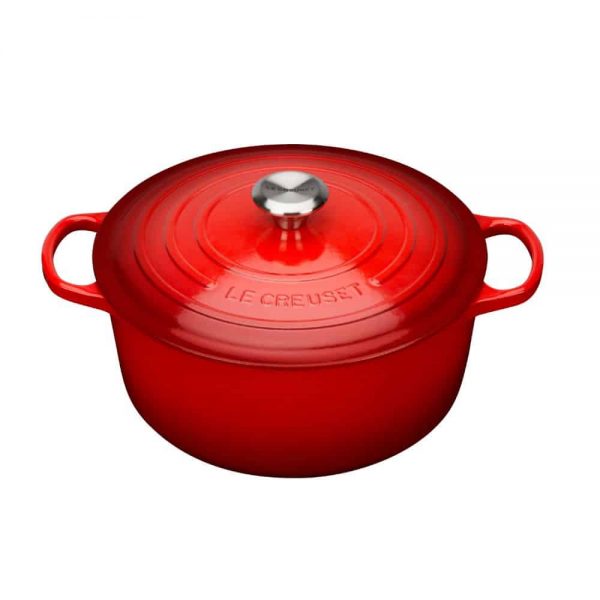 Le Creuset Round Casserole 24cm Cerise