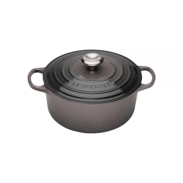 Le Creuset Round Casserole 24cm Flint