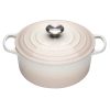 Le Creuset Round Casserole 24cm Meringue