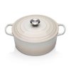 Le Creuset Round Casserole 26cm Meringue