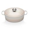 Le Creuset Oval Casserole 29cm Meringue