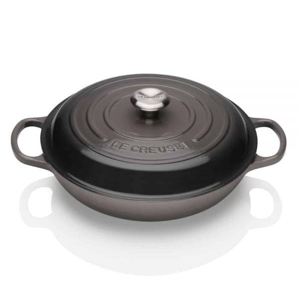 Le Creuset Shallow Casserole 30cm Flint