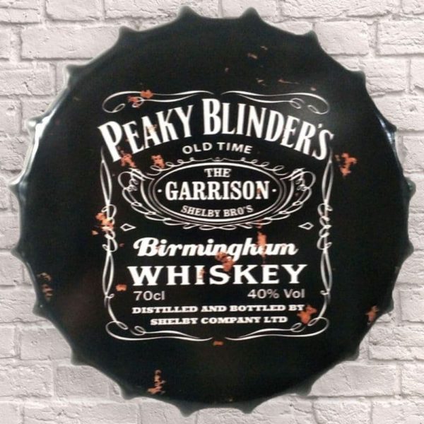 Peaky Blinders New Design Huge 40cm Bottle Top