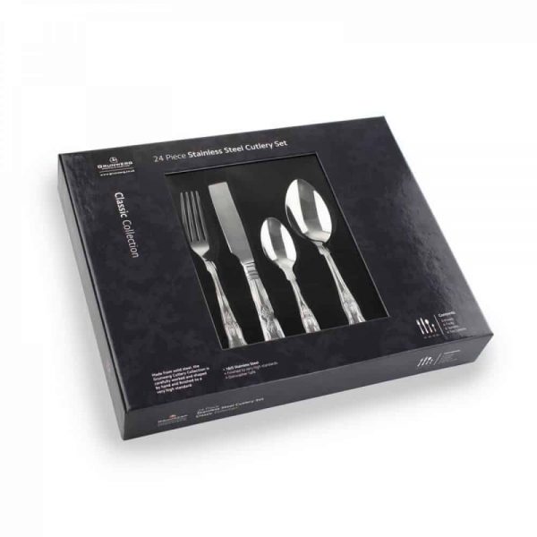 24 Piece Cutlery Set Kings