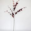 Lonicera Leaf Spray Burgundy 114cm