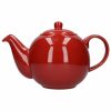 London Pottery Globe 6 Cup Teapot Red