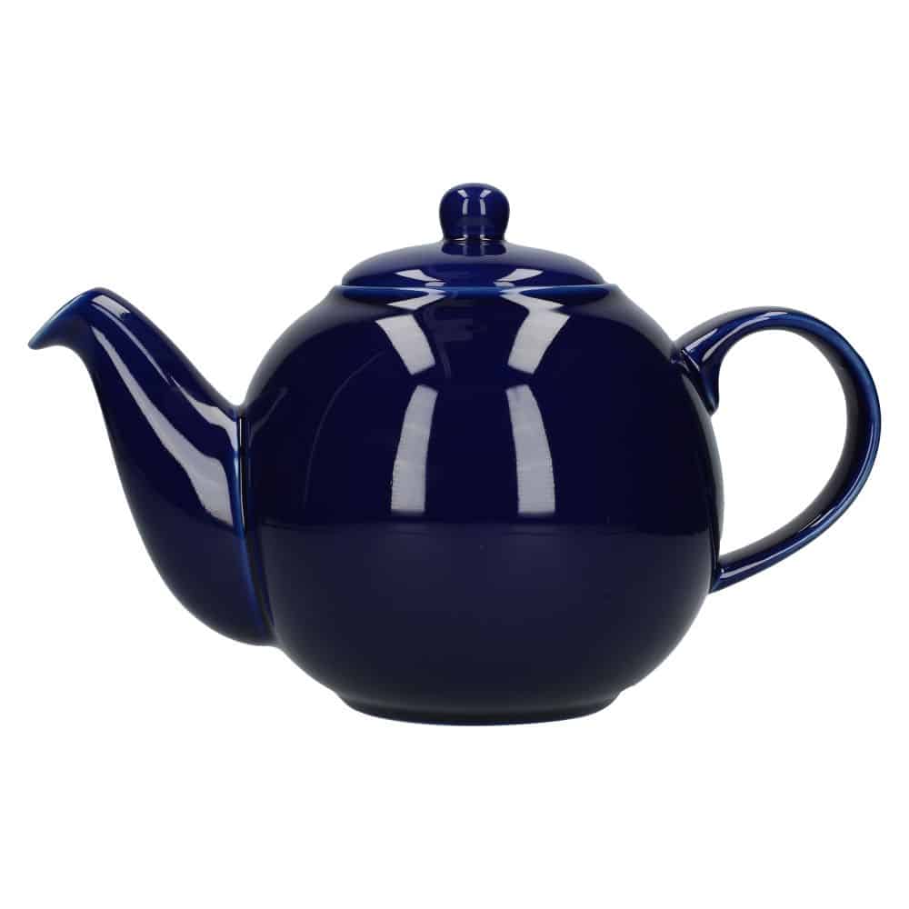 London Pottery Globe 6 Cup Teapot Cobalt Blue