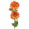 Sunflower Susan Spray Orange 64cm