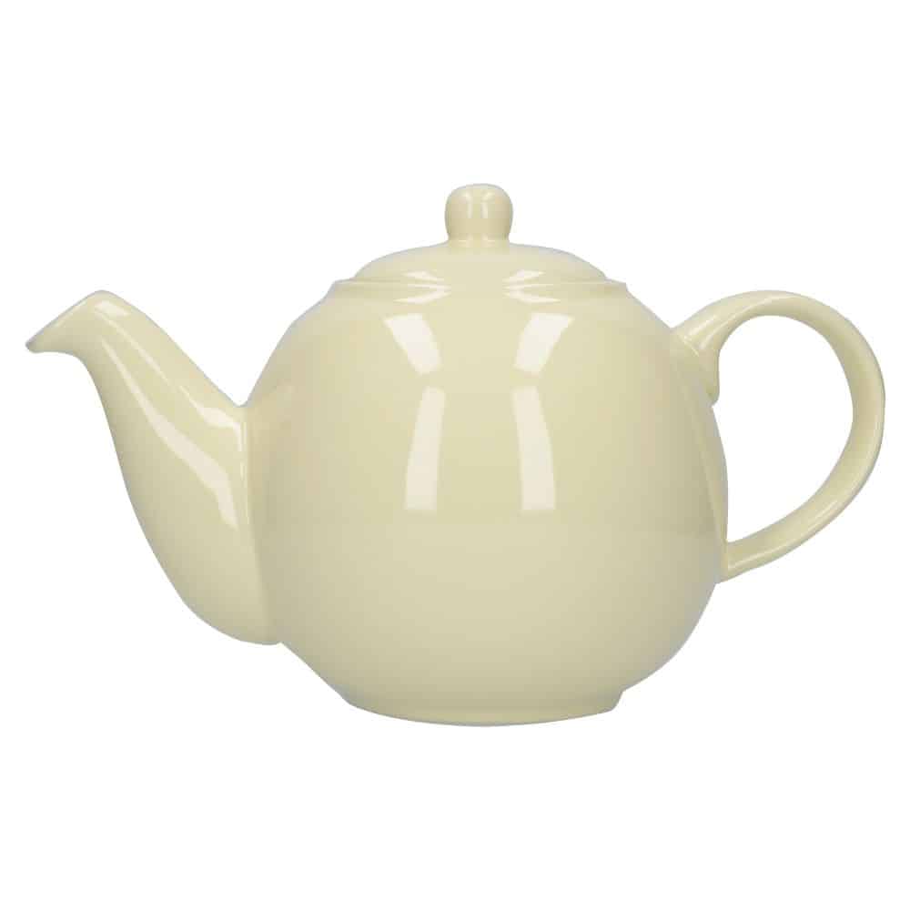 London Pottery Globe 4 Cup Teapot Ivory