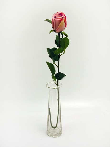Prize Rose Bud Pink 63.5cm
