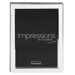 Silver Plated Photo Frame Flat Edge - 5x7