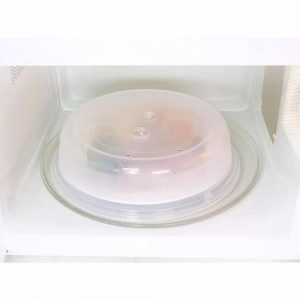 Clear Microwave Plate Cover 27x27x6.5cm BPA Free