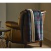 Mackenzie Check Sherpa Throw 125cm x 150cm