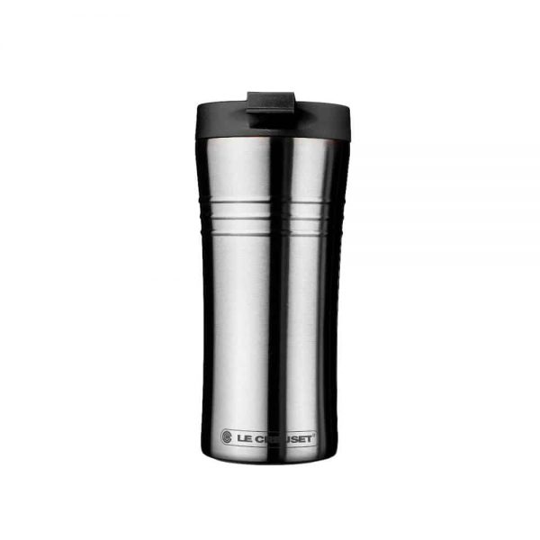 Le Creuset Stainless Steel Travel Mug Black