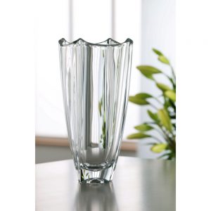 Galway Crystal Dune 12"" Square Vase