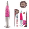 Pink Glitter Lamp Height 41cm