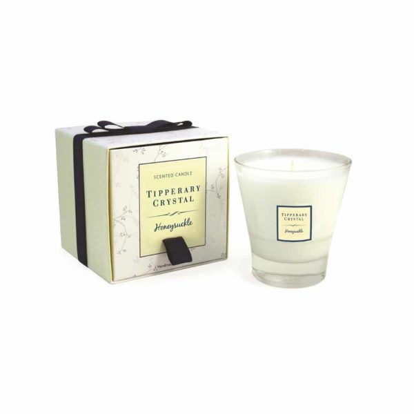Tipperary Crystal Honeysuckle Tumbler Candle