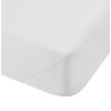 500 Thread Count Double Fitted White Sheet