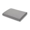 500 Thread Count Grey Flat King Sheet