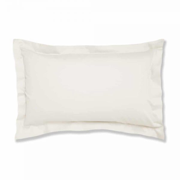 500 Thread Count Oxford Cream Pillow Case
