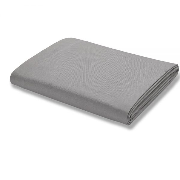 500TC Single Flat Sheet Grey