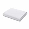 500 Thread Count Cotton Single Flat Sheet White