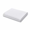 500 Thread Count Cotton Single Flat Sheet White