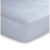 500TC Cotton Rich Grey Super King Fitted Sheet