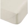 500TC Cotton Rich Superking Flat Sheet Cream