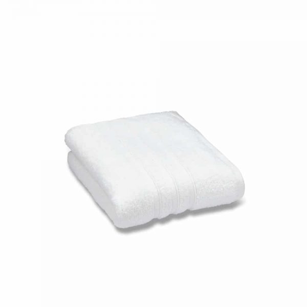 Zero Twist White Bath Towel