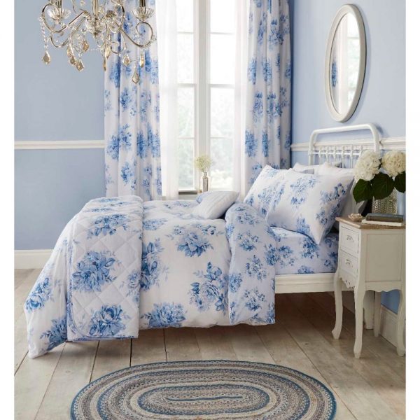 Canterbury Blue Double Duvet Set