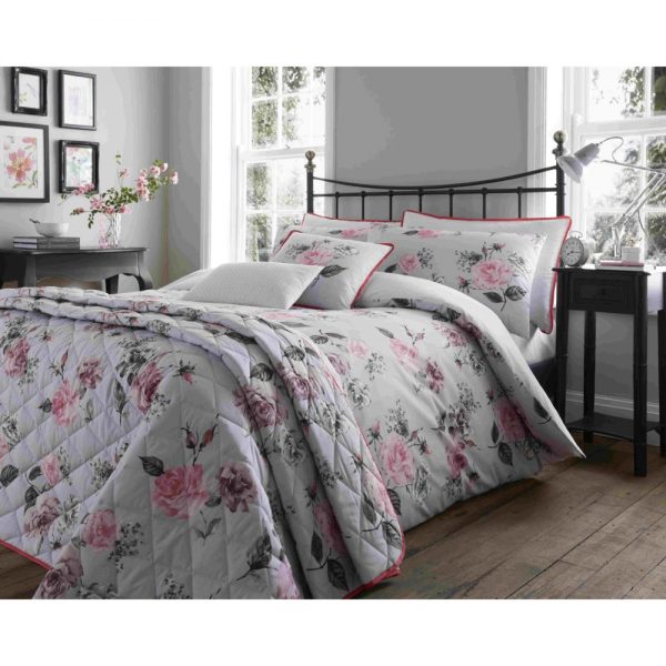 Double Roasina Grey Duvet Set