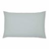 Percale Non Iron Housewife Pair Duck Egg