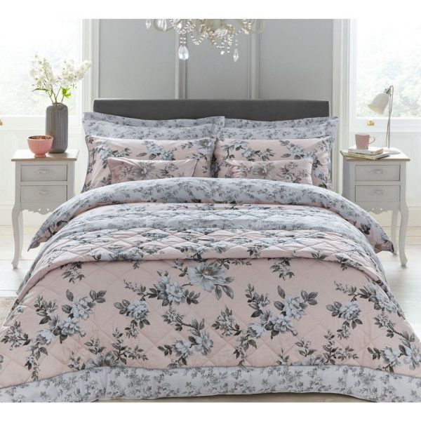 King Isabelle Blush Duvet Set