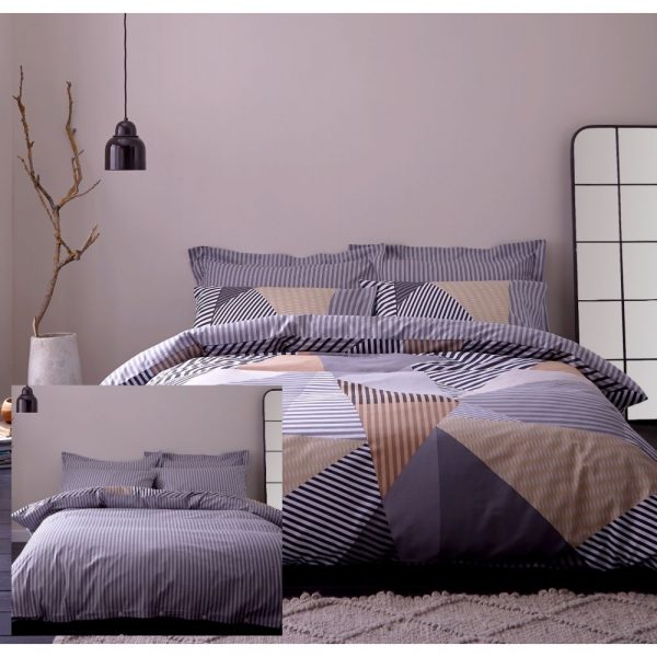 Bianca Reversable Super King Jazz Duvet Set