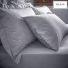 200TC Cotton Percal 2 x Housewife Pillowcases Grey