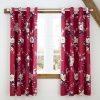 Canterbury Plum Curtains 66 x 72